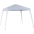 3x3m White Gazebo, Pop Up Frame, UV & Water Resistant Outsunny