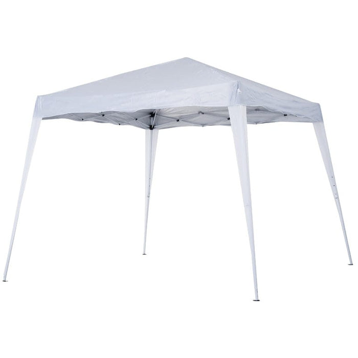 3x3m White Gazebo, Pop Up Frame, UV & Water Resistant