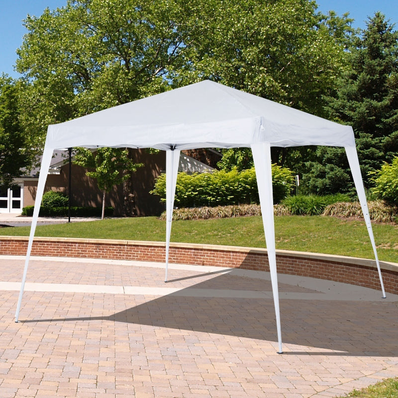 3x3m White Gazebo, Pop Up Frame, UV & Water Resistant