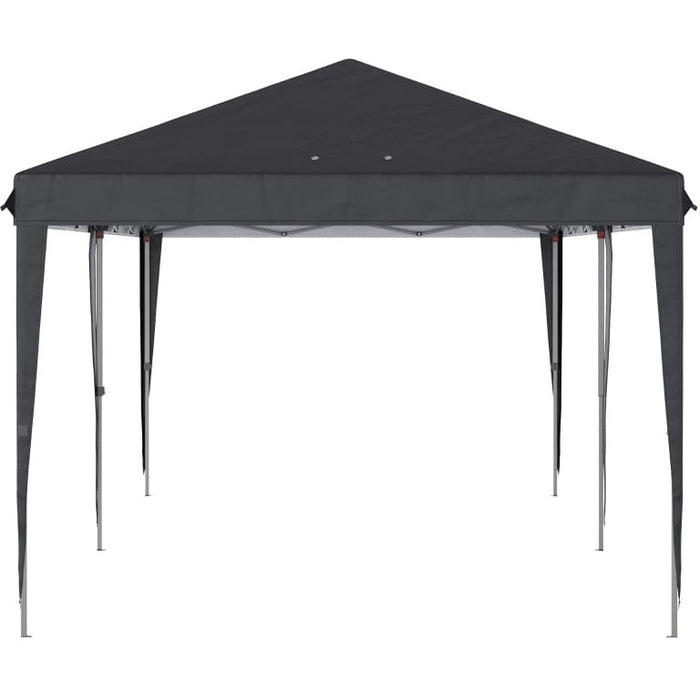 Pop Up Gazebo 6x3, UV-Resistant, Adjustable Height, Black