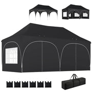 3x6m Pop Up Gazebo for Garden Parties And Events with Removable Sidewalls and UPF30+ Sun Protection Outsunny