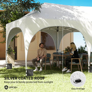 3x6m Pop Up Gazebo for Garden Parties And Events with Removable Sidewalls and UPF30+ Sun Protection Outsunny