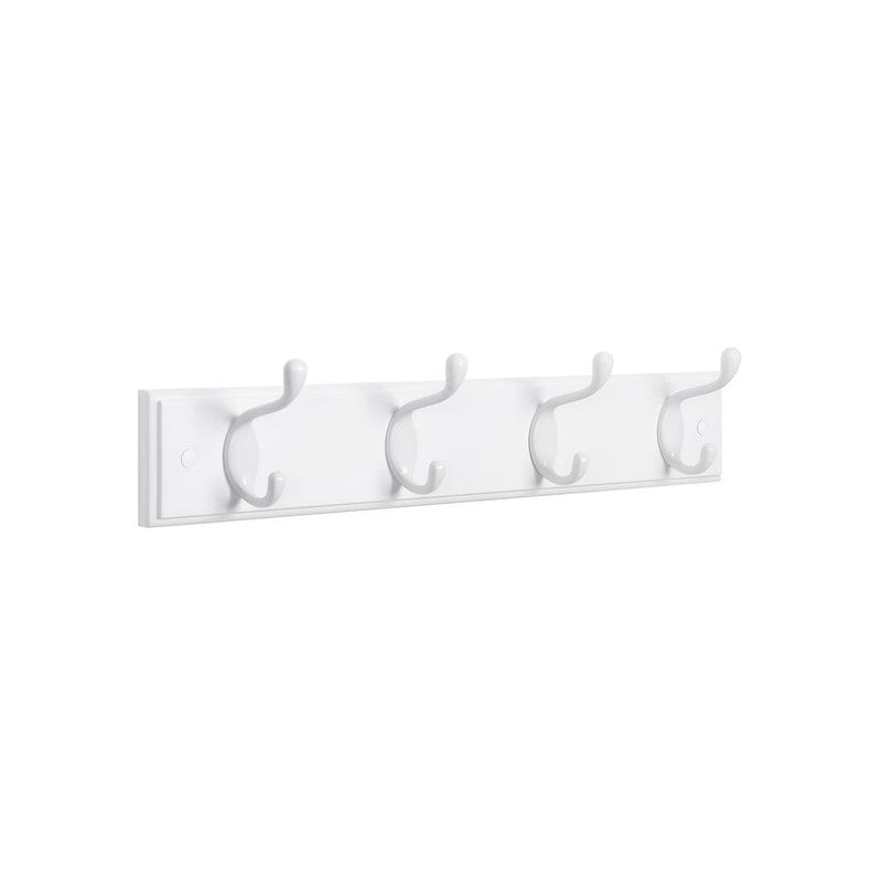Songmics 4 Hook Coat Rack, White