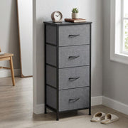 Songmics chest of drawers styled in a living room setting