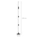 LED Colour Changing Corner Floor Lamp with RGB Music Sync and Remote Control by HOMCOM