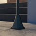 LED Solar Outdoor Lamp Post Garden Light 1.3M Waterproof IP44 Cool White by Outsunny