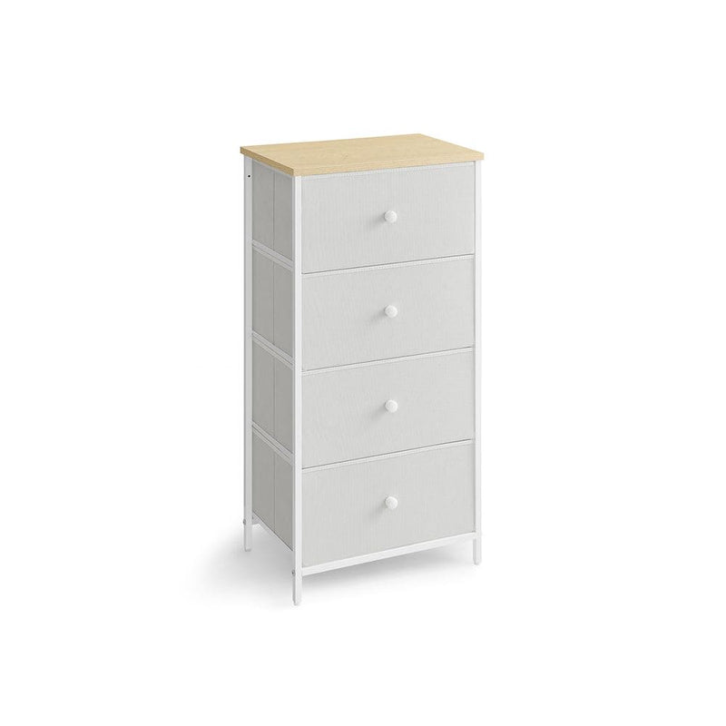 4 Drawer Chest With Fabric Drawers by Songmics