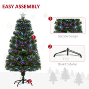 Easy assembly graphic showing the section design and the foldable base