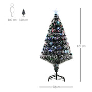 Dimensions diagram showing 120 cm height and 60 cm width next to a 180 cm person silhouette