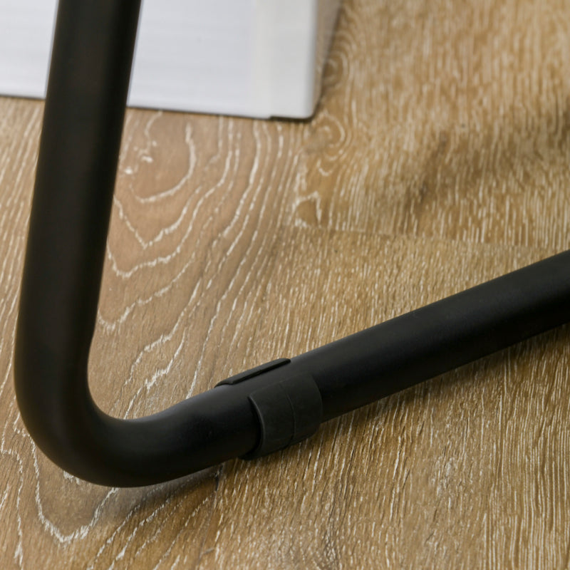 Folding Sleeper Chair Bed with Adjustable Backrest and Side Pockets for Lounge Use Charcoal Grey