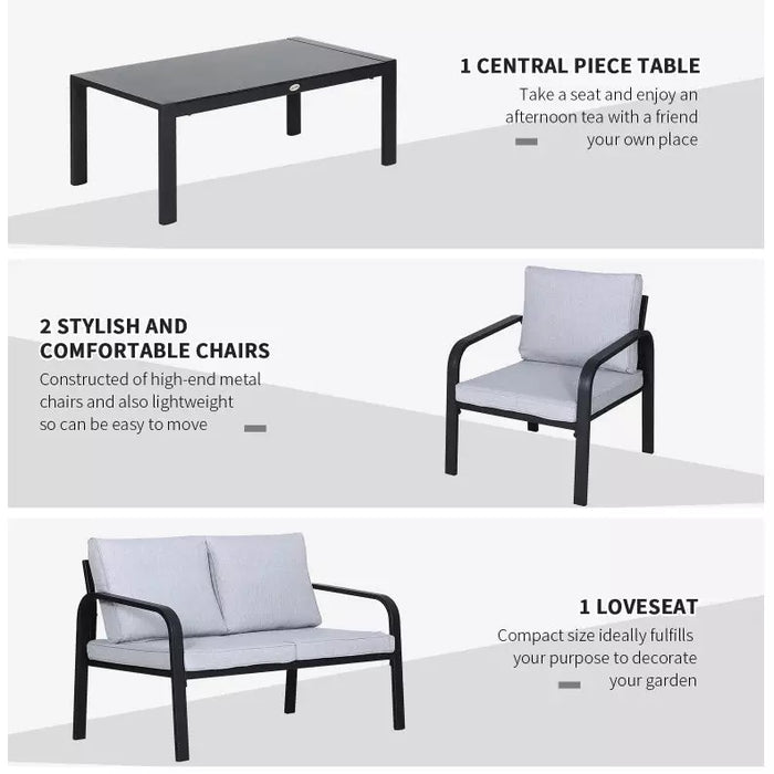 Aluminium Outdoor Table and Chairs