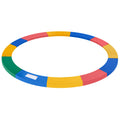 Trampoline Safety Pad for 12ft Round Frame Prevents Bumps and Scrapes Multicolour AOSOM