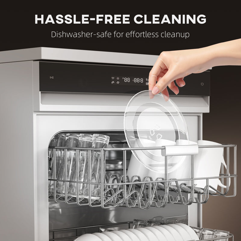 Black 23L 800W Digital Solo Microwave With 10 Power Levels and Auto Cook by HOMCOM