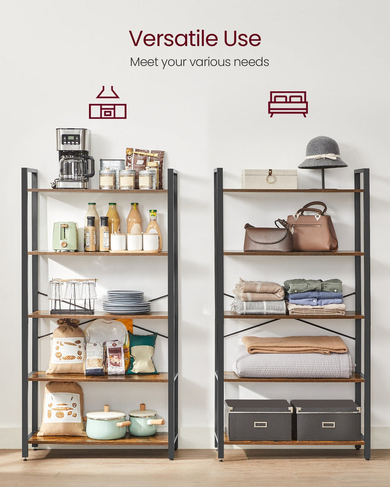 Icons showing the bookcase used in a living room and a bedroom