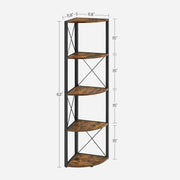 The same dimensions diagram labelled in inches at 11.8 by 11.8 and 63 inches tall