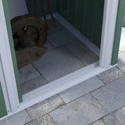 Image of a 5x3ft Metal Outdoor Garden Shed, Green