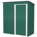 Image of a 5x3ft Metal Outdoor Garden Shed, Green