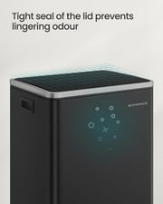 50L kitchen bin soft-close lid detail