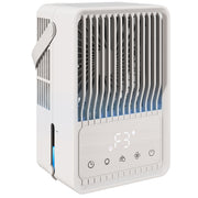 Desk Fan and Humidifier for Cool and Comfortable Home Office or Bedroom White AOSOM