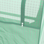 Metal Raised Garden Bed with Cover for Herbs and Vegetables Ideal for Outdoors Green Grey