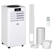 10000 BTU Portable Air Conditioner with Dehumidifier Timer and Remote for Rooms up to 22m²