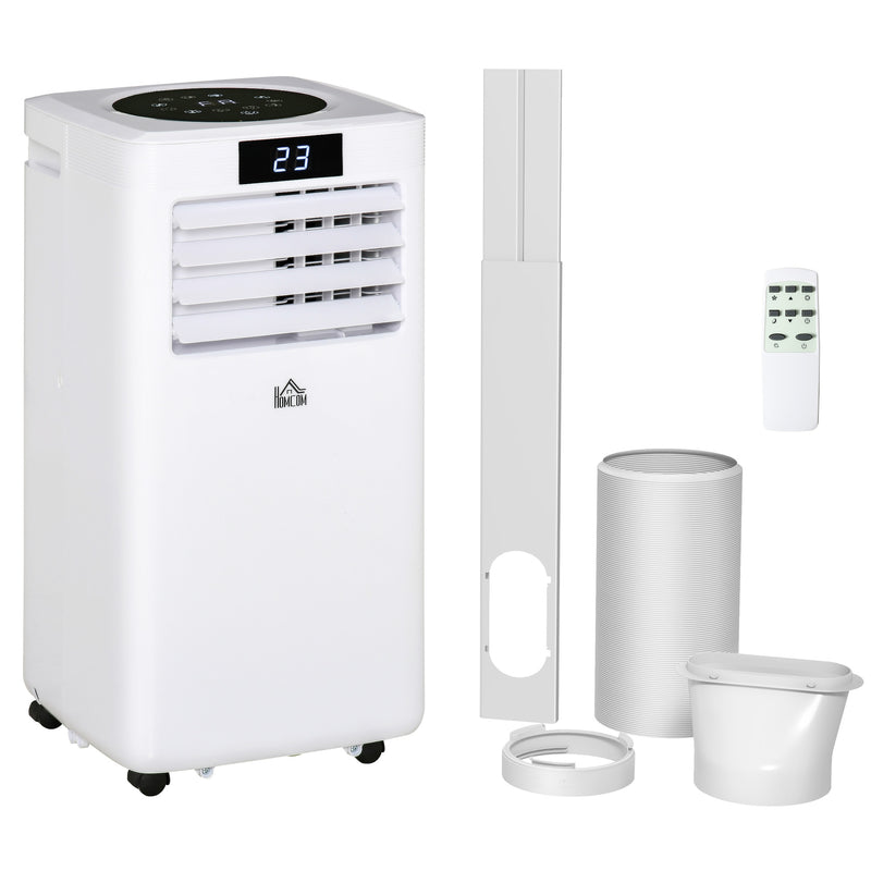 10000 BTU Portable Air Conditioner with Dehumidifier Timer and Remote for Rooms up to 22m²