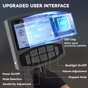 Metal Detector for Adults and Beginners with Waterproof Coil and LCD Display by Outsunny AOSOM