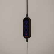 Black LED Clamp Desk Lamp With Double Head And Gooseneck For Office Or Study Use AOSOM