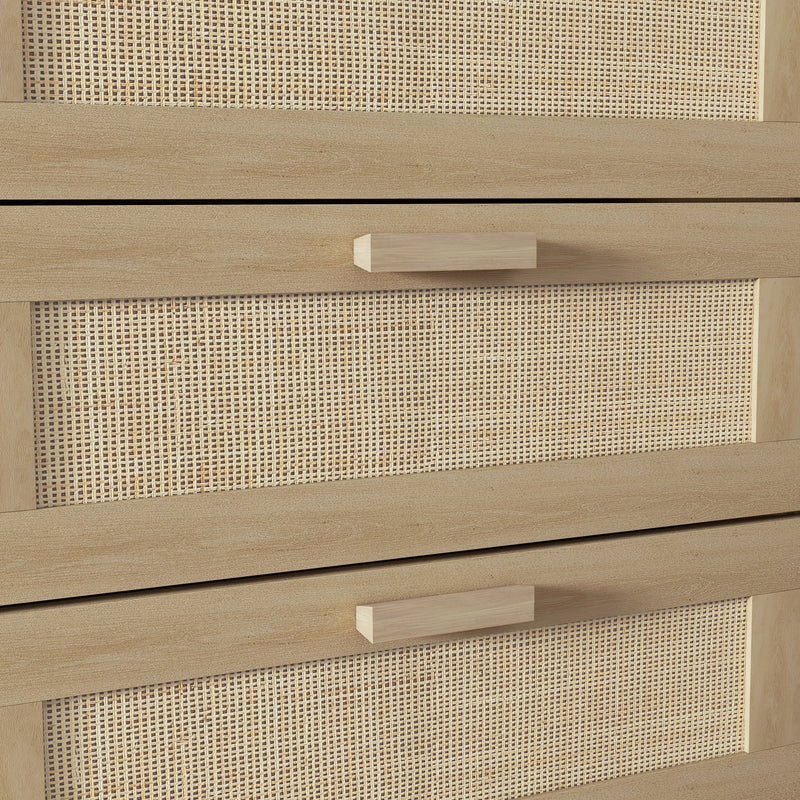 Chest of Drawers with 6 Spacious Storage Drawers for Organised Bedrooms Oak