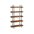5 Tier Industrial Open Bookcase by Vasagle