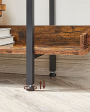 5 Tier Industrial Open Bookcase by Vasagle