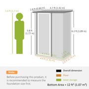 Dimension diagram: 142 cm wide, 84 cm deep, 189 cm tall at the back and 177 cm at the front