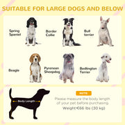 Wooden Outdoor Dog House with Openable Asphalt Roof and Removable Floor by PawHut