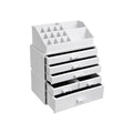 Clear Acrylic Makeup Organiser with 6 Drawers for Cosmetics and Jewellery Storage by Songmics