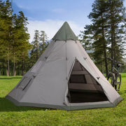 6 Man Teepee Tent, Grey