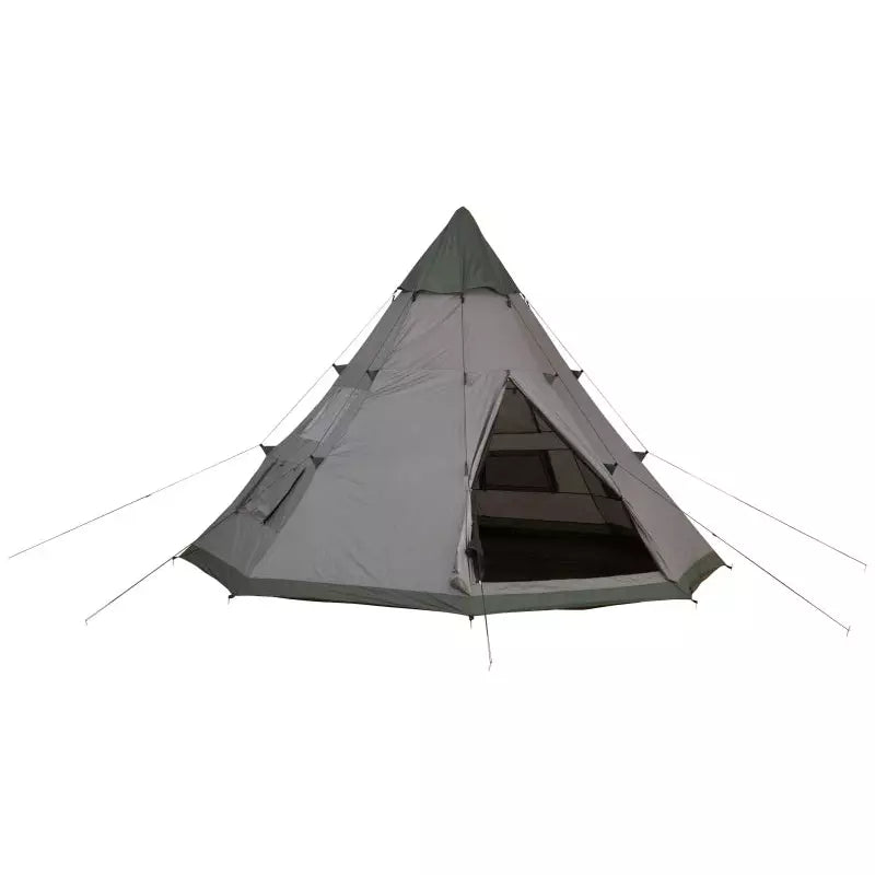 6 Man Teepee Tent, Grey