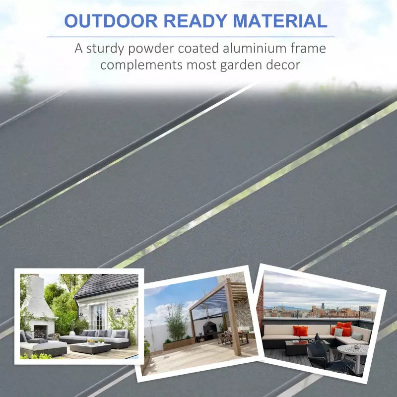 Garden Furniture With Fire Pit Table, 7 Seater Corner Sofa