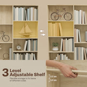 Close-up of the 3-level adjustable shelf moving in 3.2cm steps