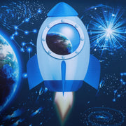 Kids Mini Armchair Sofa With Soft Cushion and Armrests Ideal for Reading or Relaxing, Blue