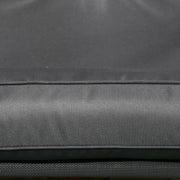 Dark Grey 2 Seater Garden Swing Bench With Adjustable Canopy For Shaded Relaxation