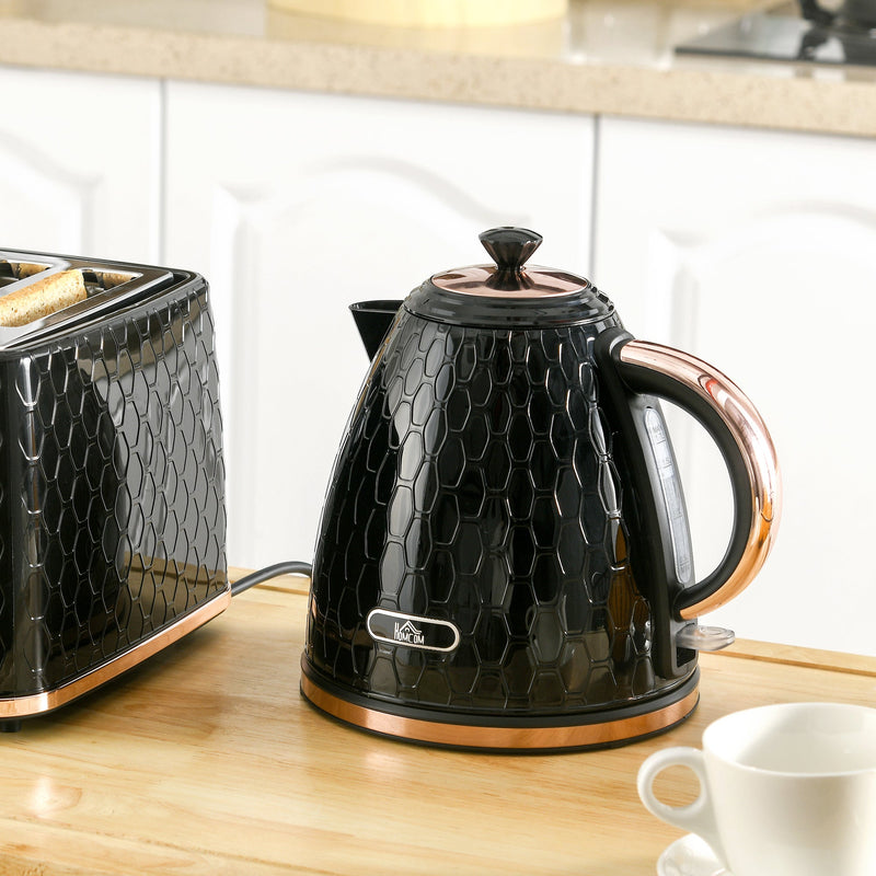 Honeycomb Kettle, Black