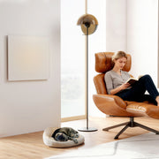 Wall Mounted Smart Electric Heater 520W with Far Infrared Heating for Home Use White