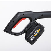 Cordless Pole Chainsaw for Safe Tree Pruning and High Branch Trimming Black AOSOM