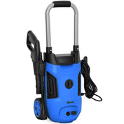 1800W High Pressure Washer 150 Bar Portable Jet Wash Cleaner With Adjustable Nozzle by Outsunny AOSOM