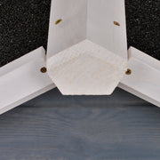 Wooden Guinea Pig and Rabbit Hutch With Pull Out Tray and Ramp for Outdoor Indoor Use, Grey