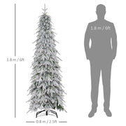 Dimensions diagram showing 1.8 m height and 0.8 m width next to a 1.8 m figure
