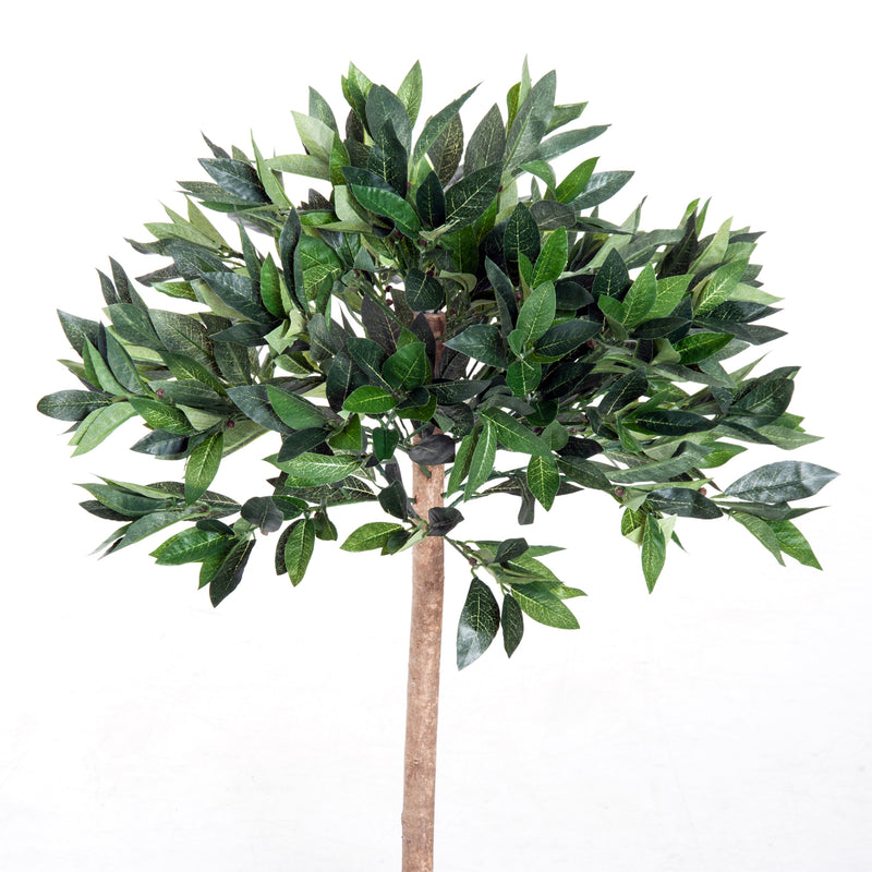 Set of 2 Artificial Olive Trees 3ft Potted Plants for Home or Office Decor Orange