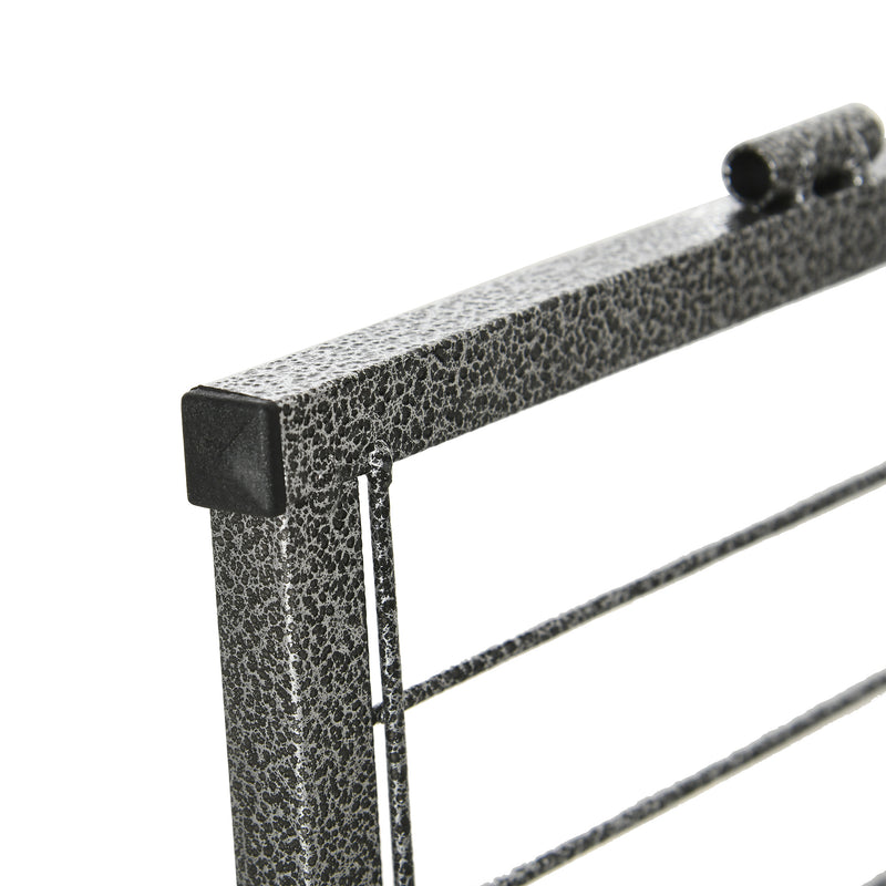 16 Panel Heavy Duty Puppy Playpen for Small and Medium Dogs Indoor Outdoor Use Grey AOSOM