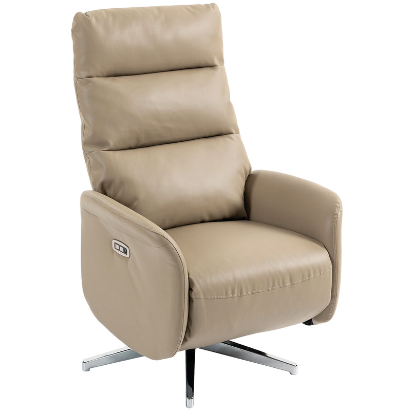 Electric Recliner Chair With Full-Body Support and USB Charging for Living Room Comfort