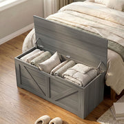 Storage bench 127L - Dark Grey